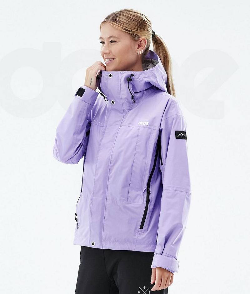 Purple Women\'s Dope Ranger Light W Outdoor Jackets | India_D1680