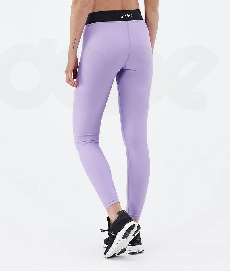 Purple Women's Dope Razor Leggings | India_D2030