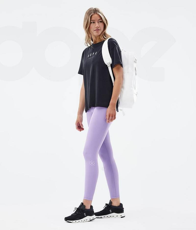 Purple Women's Dope Razor Leggings | India_D2030