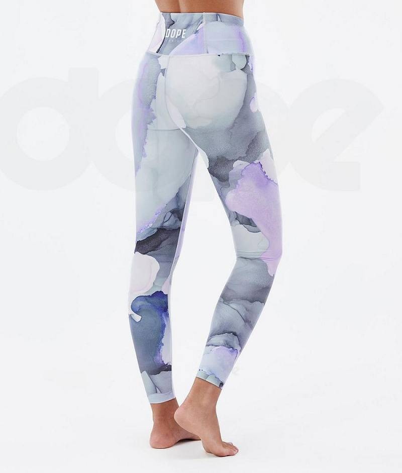 Purple Women's Dope Snuggle W Base Layer Pants | India_D1505