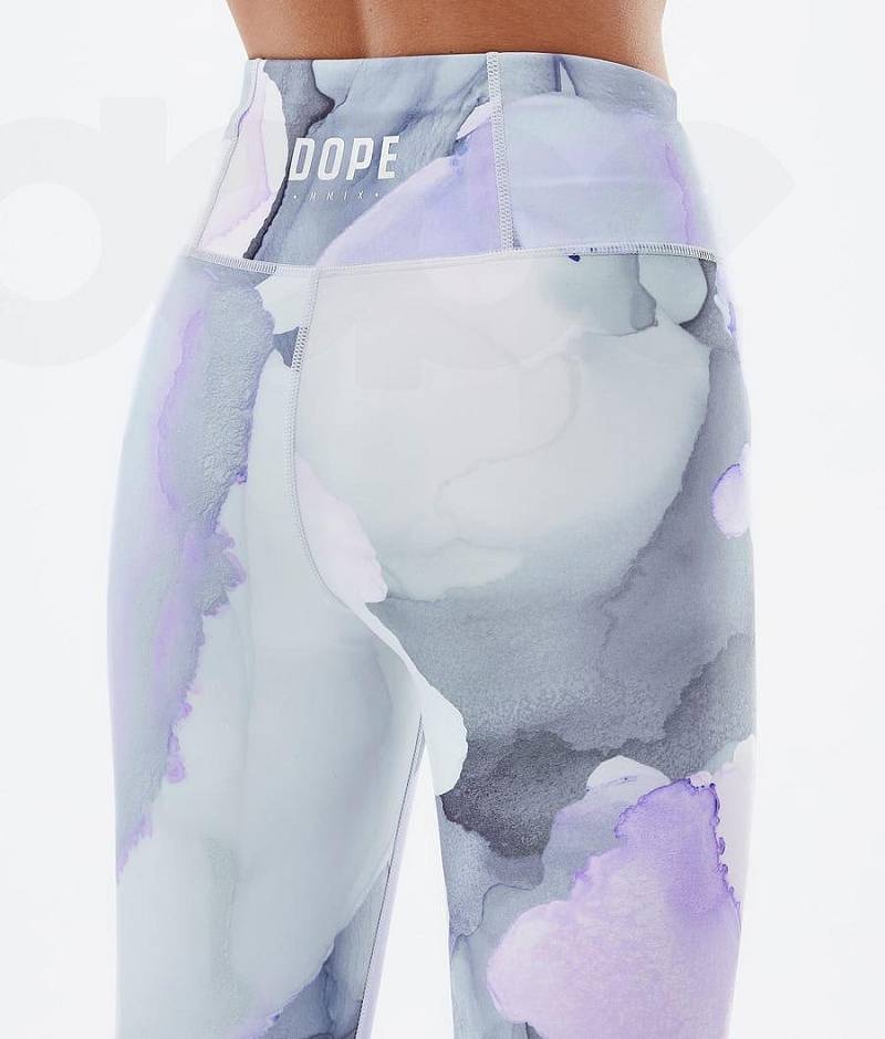 Purple Women's Dope Snuggle W Base Layer Pants | India_D1505