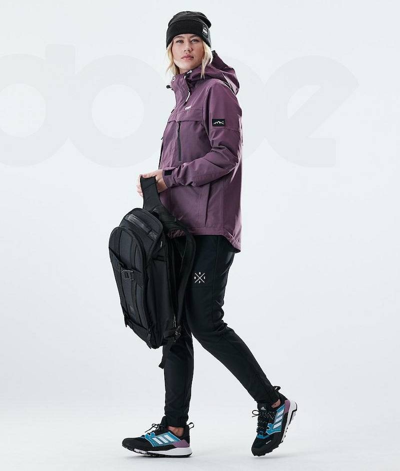 Purple Women's Dope Trekker W Outdoor Jackets | India_D2391