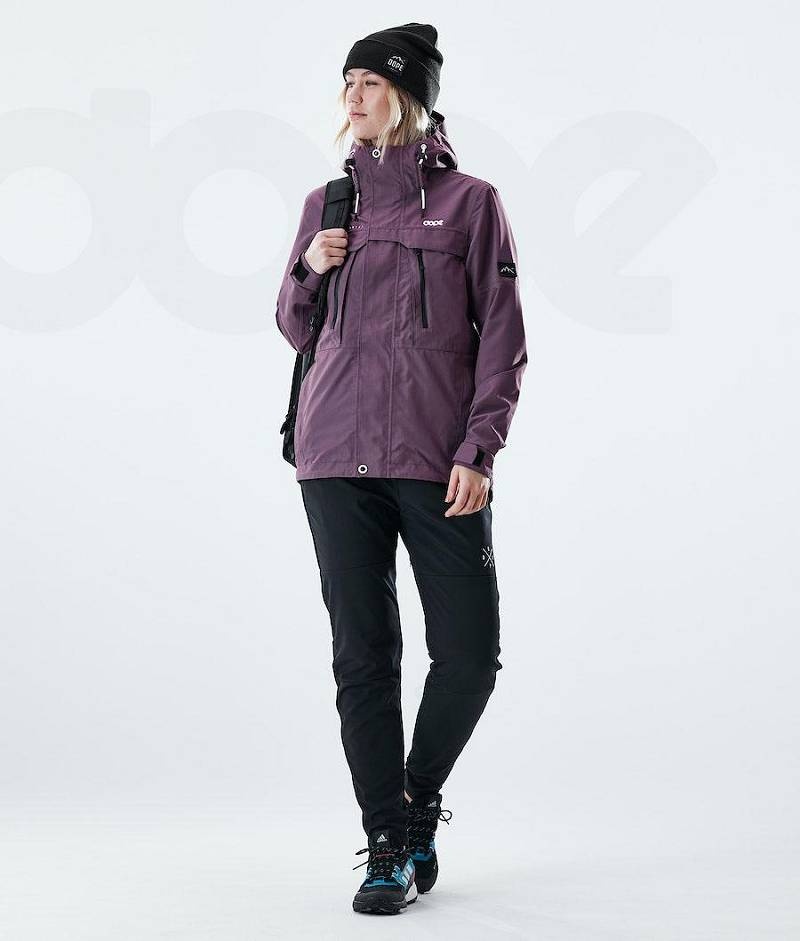 Purple Women's Dope Trekker W Outdoor Jackets | India_D2391