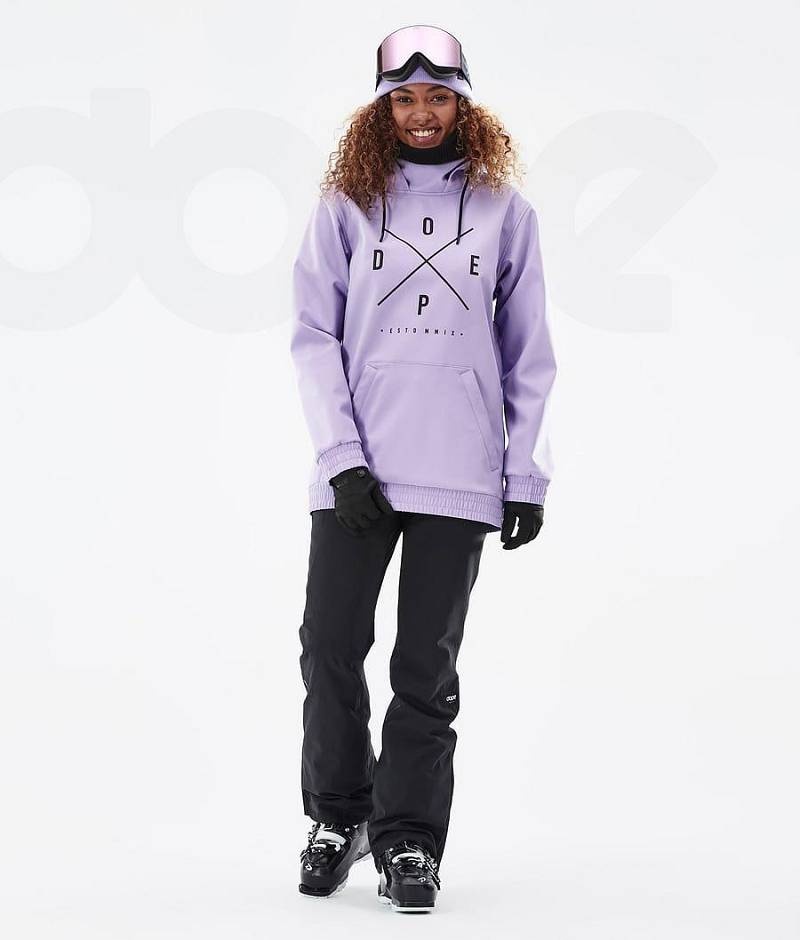 Purple Women's Dope Yeti W Ski Jackets | India_D1940