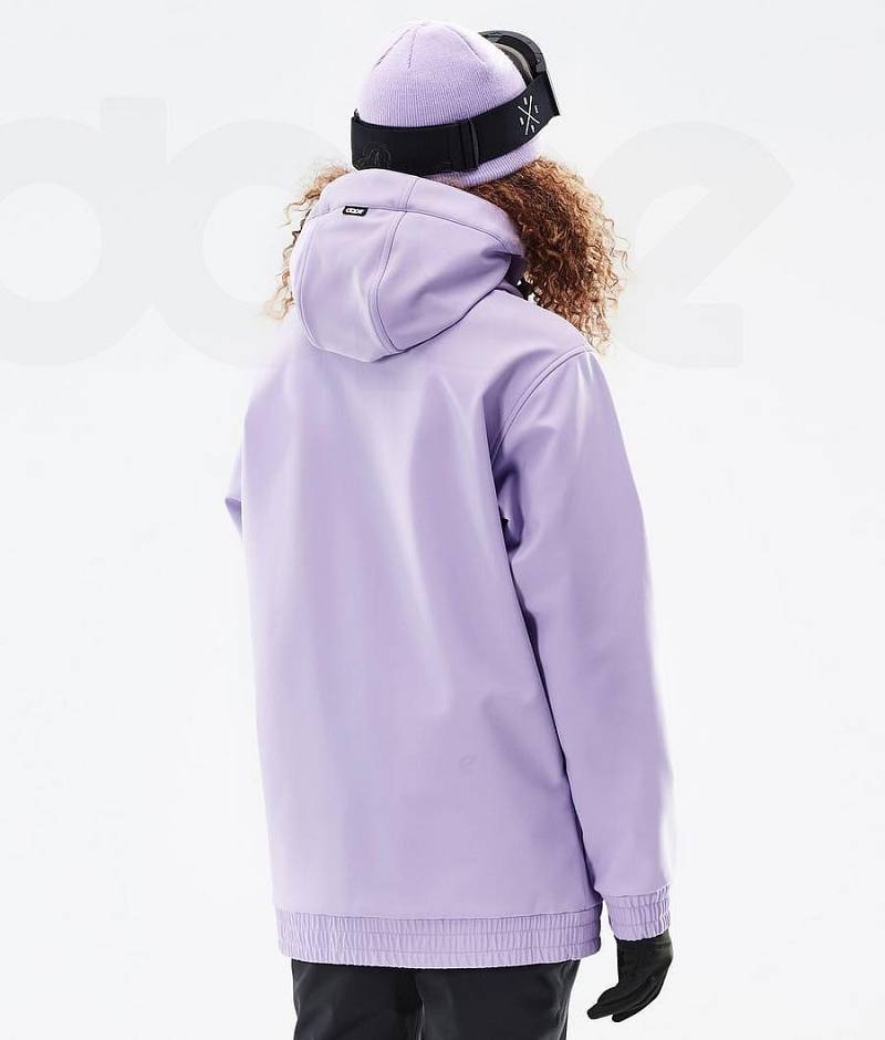 Purple Women's Dope Yeti W Ski Jackets | India_D1940