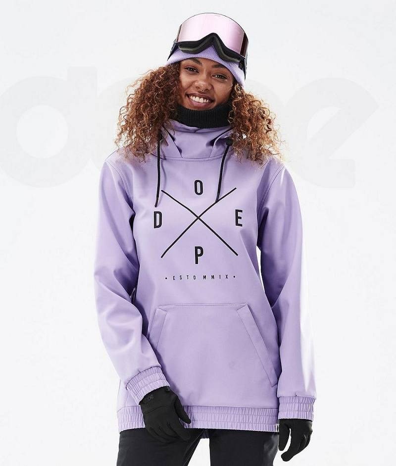 Purple Women\'s Dope Yeti W Ski Jackets | India_D1940