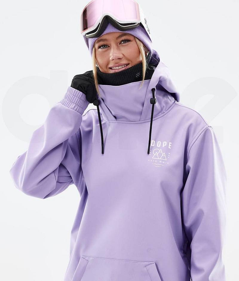 Purple Women's Dope Yeti W Ski Jackets | India_D1014