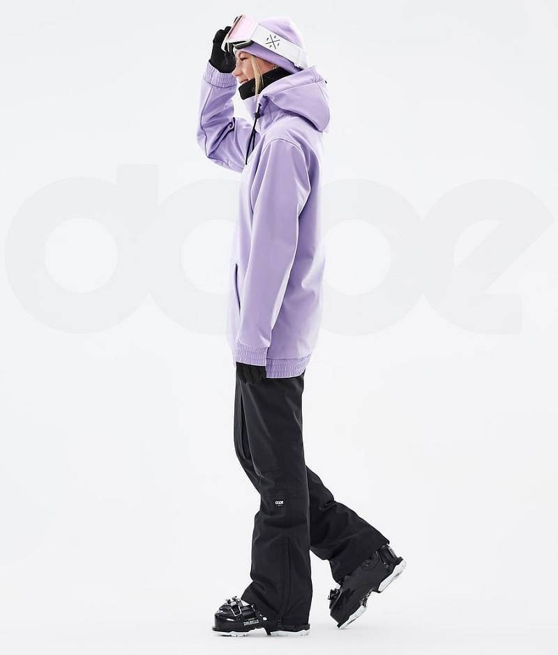 Purple Women's Dope Yeti W Ski Jackets | India_D1014