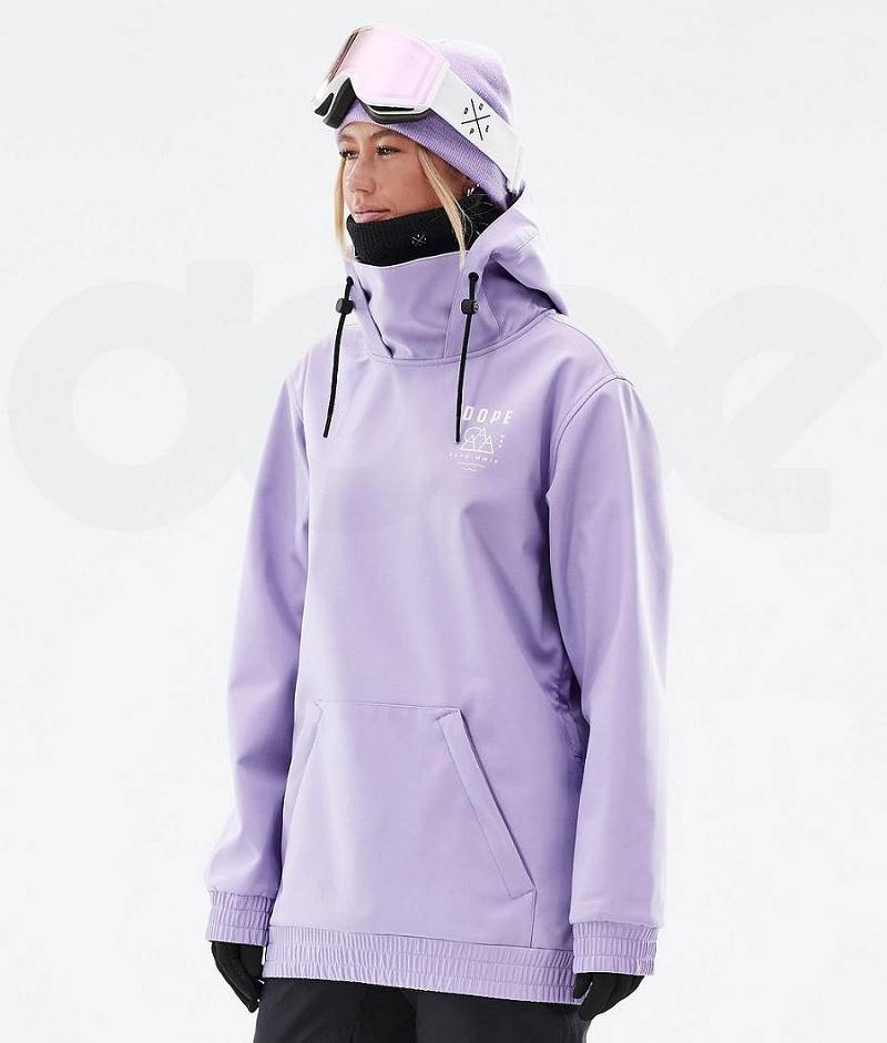 Purple Women\'s Dope Yeti W Ski Jackets | India_D1014