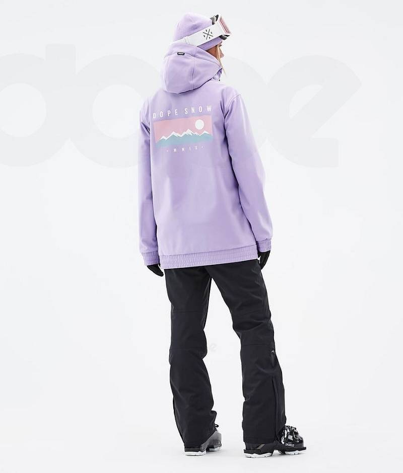 Purple Women's Dope Yeti W Ski Jackets | India_D2208