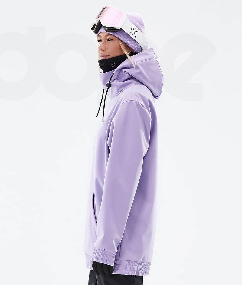 Purple Women's Dope Yeti W Ski Jackets | India_D2208