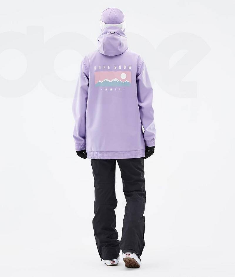 Purple Women's Dope Yeti W Snowboard Jackets | India_D1938