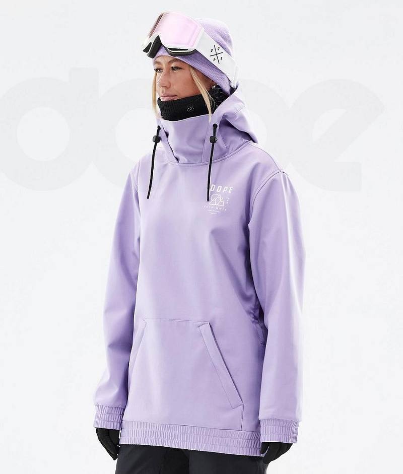 Purple Women's Dope Yeti W Snowboard Jackets | India_D1327