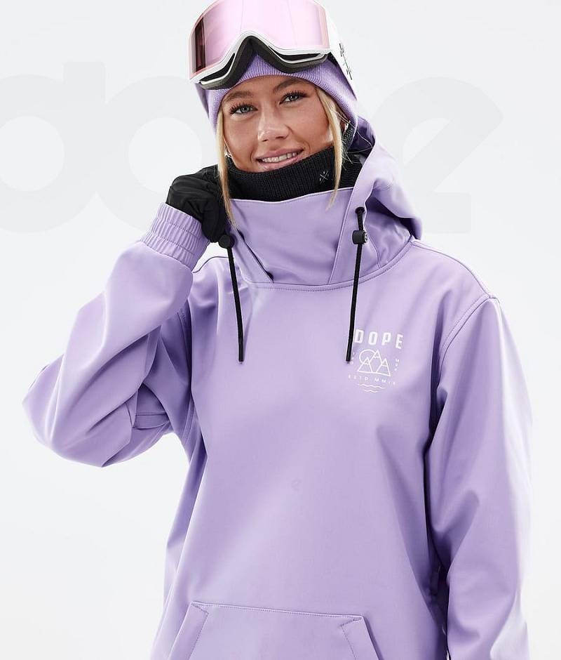 Purple Women's Dope Yeti W Snowboard Jackets | India_D1327