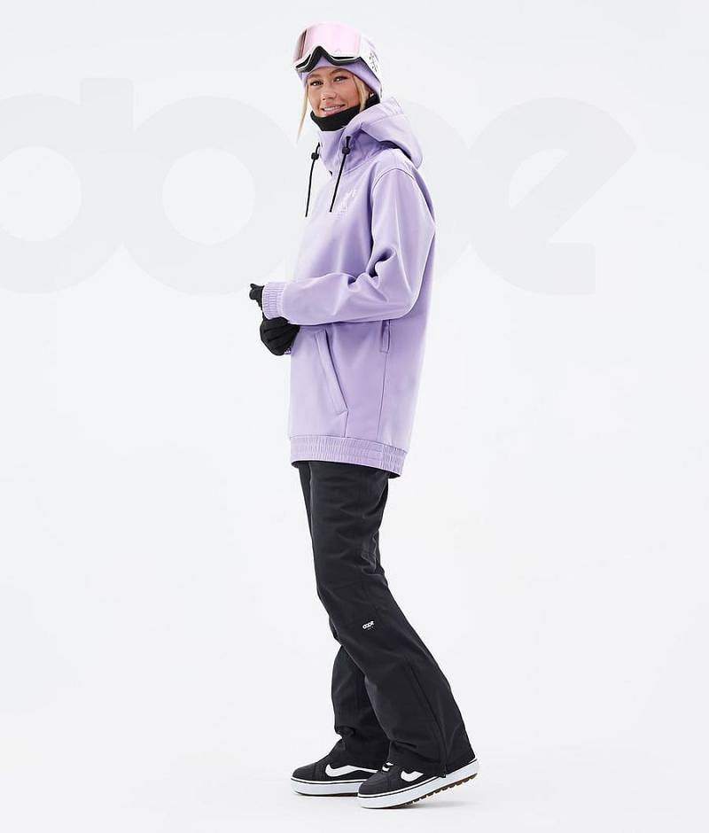 Purple Women's Dope Yeti W Snowboard Jackets | India_D1327