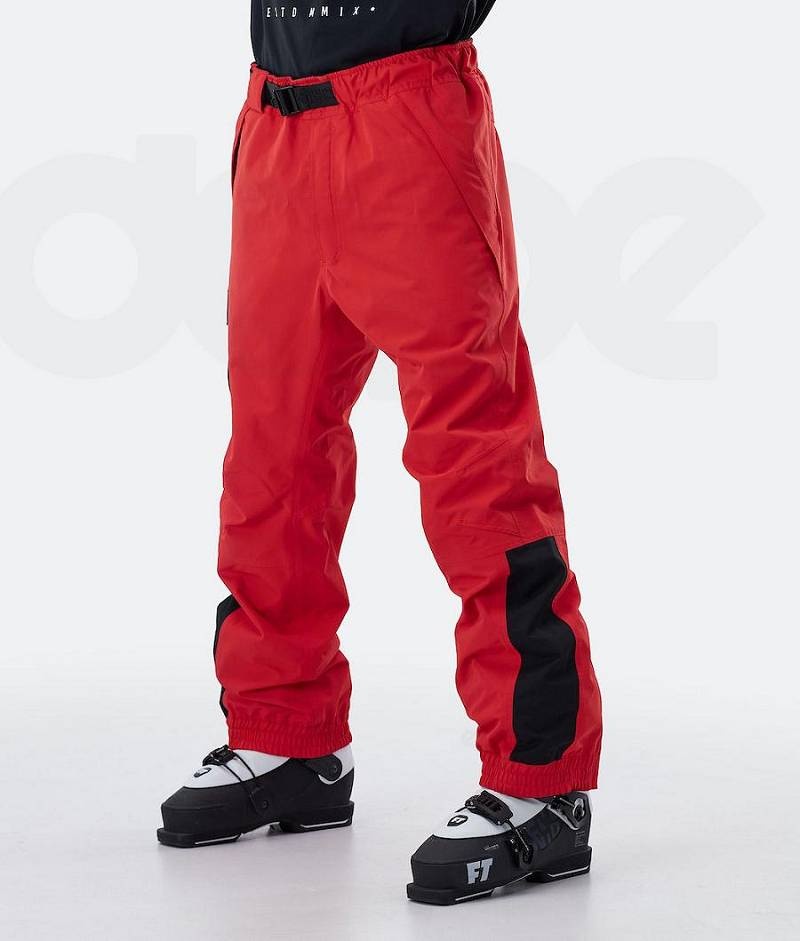 Red Men\'s Dope JT Blizzard 2020 Ski Pants | India_D2383