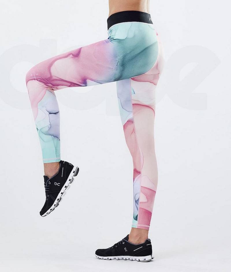 Rose Women's Dope Razor Leggings | India_D1137