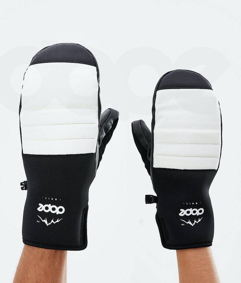 White Men\'s Dope Ace 2021 Snowboard Gloves | India_D1927