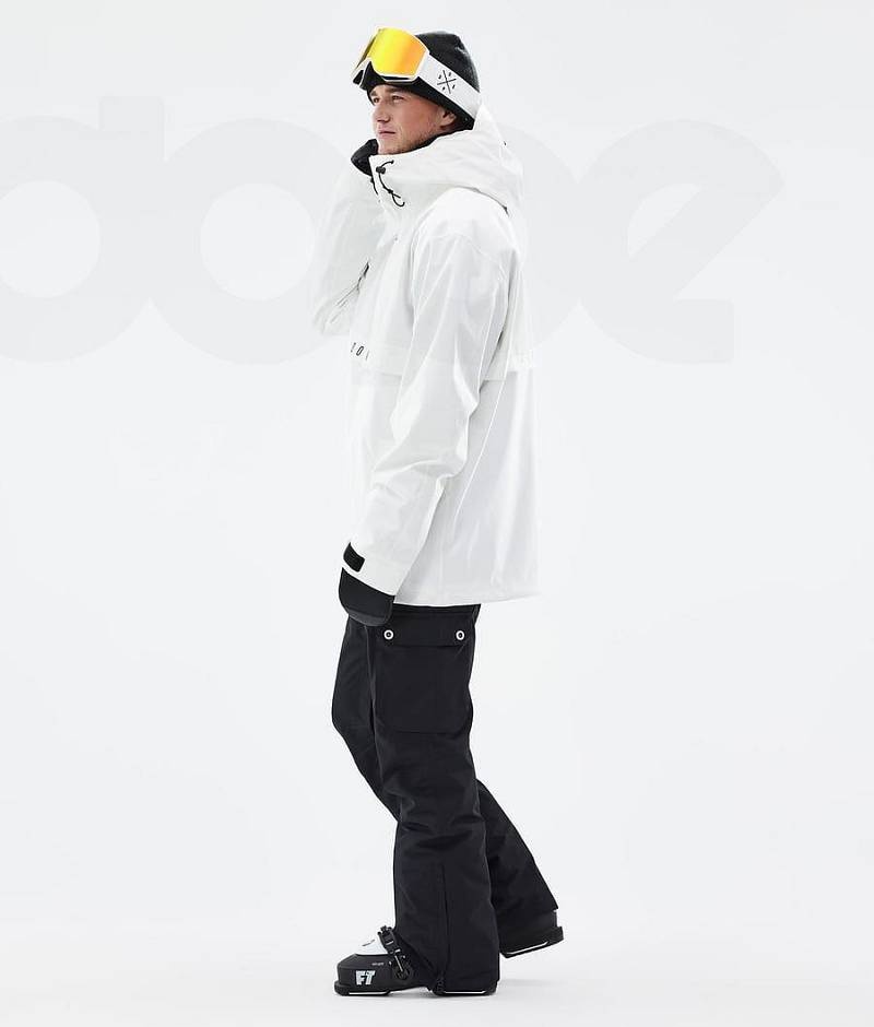 White Men's Dope Legacy Ski Jackets | India_D2373