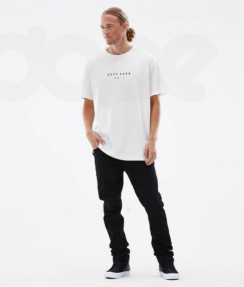 White Men's Dope Standard T-shirts | India_D2010