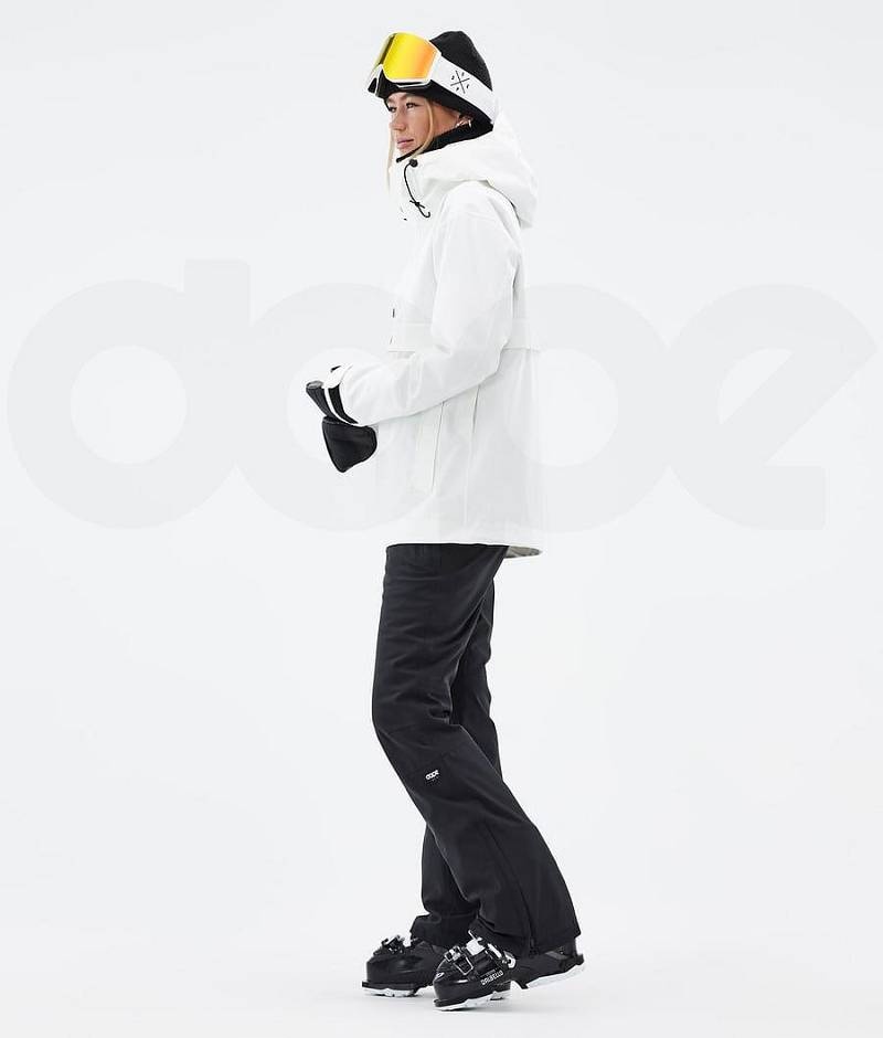 White Women's Dope Legacy W Ski Jackets | India_D1444