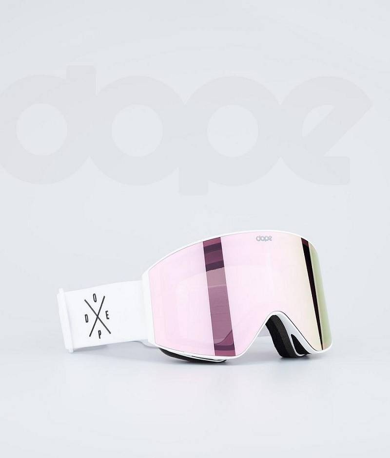 White Women\'s Dope Sight Goggles | India_D2515