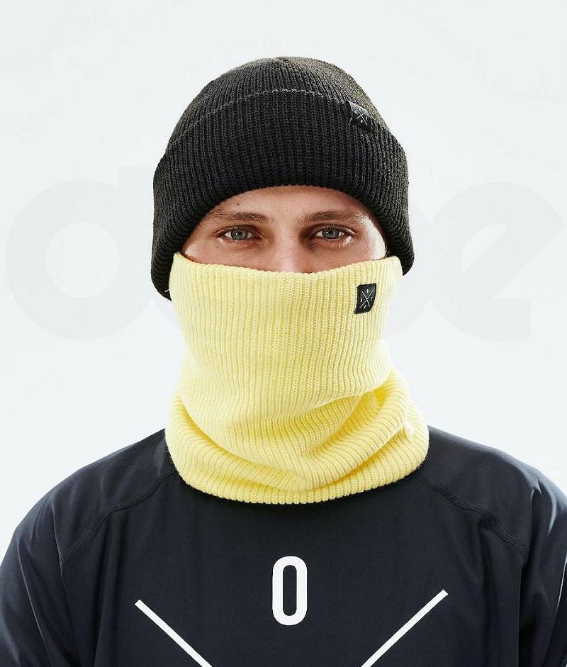 Yellow Men's Dope 2X-UP Knitted Facemasks | India_D1005