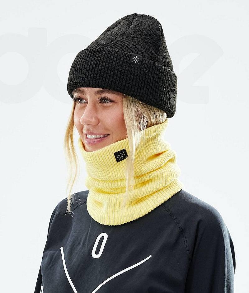 Yellow Women's Dope 2X-UP Knitted Facemasks | India_D1070