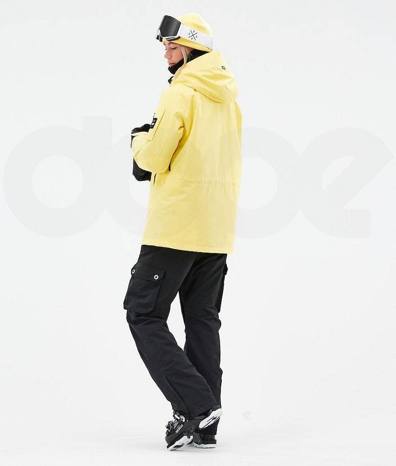 Yellow Women's Dope Annok W 2021 Ski Jackets | India_D1592