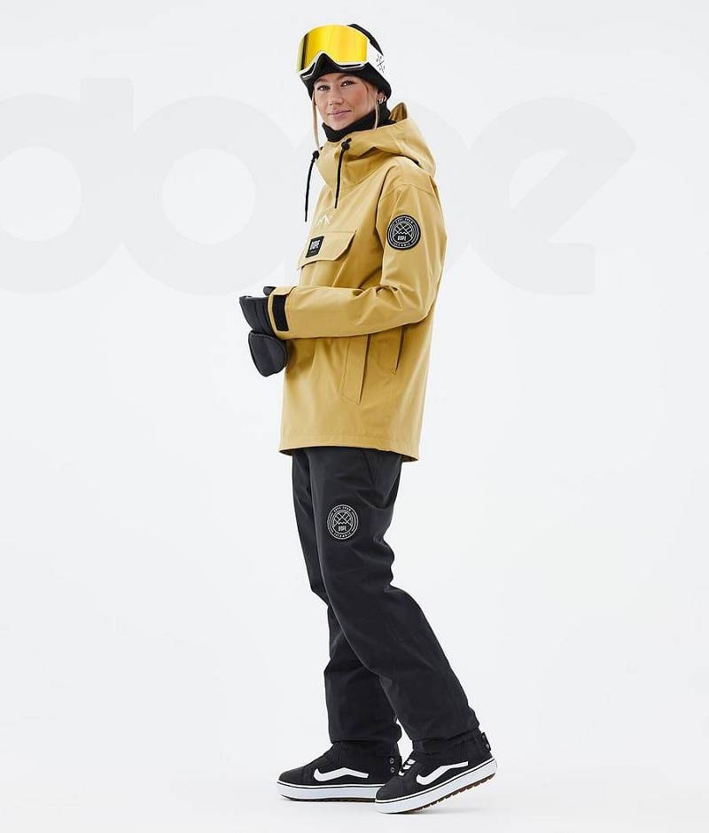 Yellow Women's Dope Blizzard W Snowboard Jackets | India_D1717