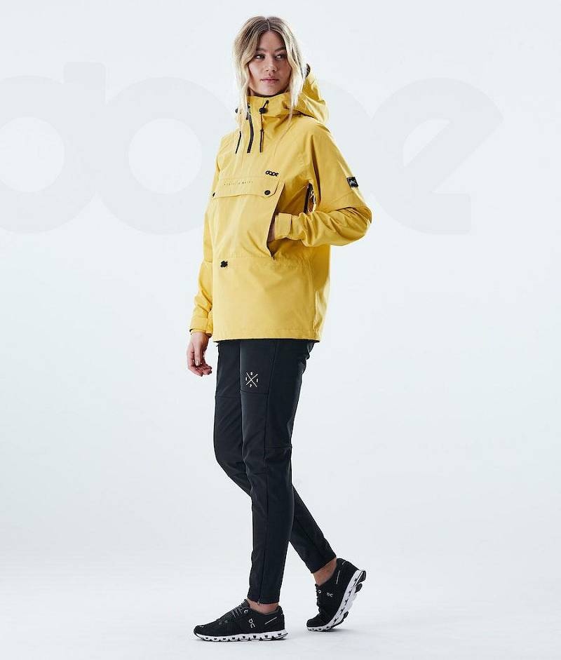 Yellow Women's Dope Hiker W Outdoor Jackets | India_D2423