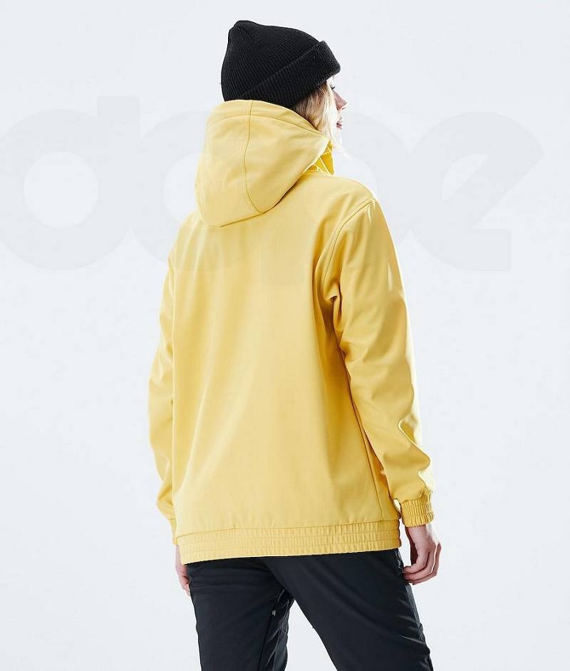 Yellow Women's Dope Nomad W Outdoor Jackets | India_D1755