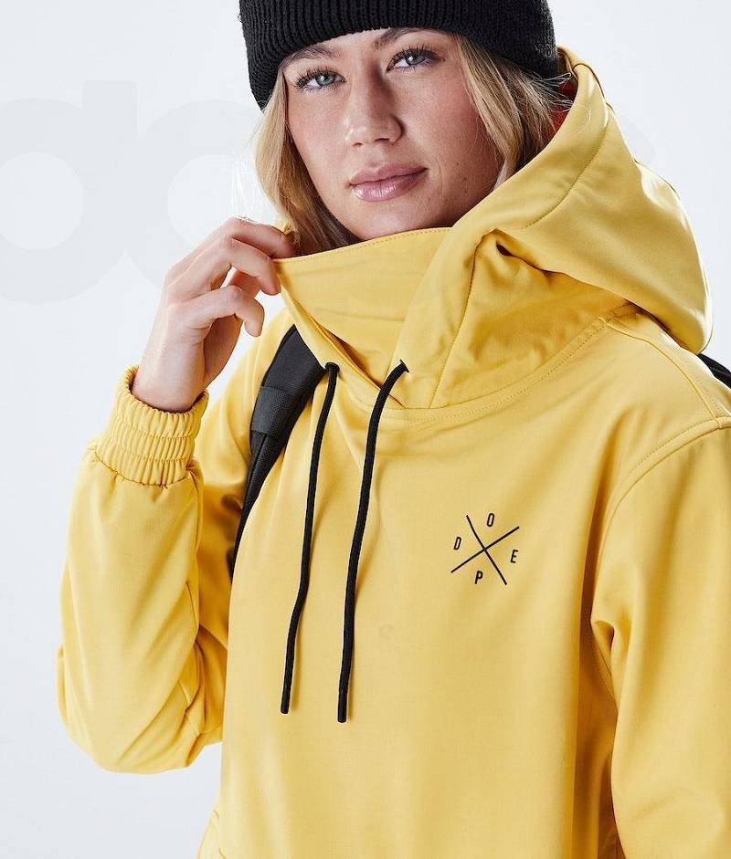 Yellow Women's Dope Nomad W Outdoor Jackets | India_D1755