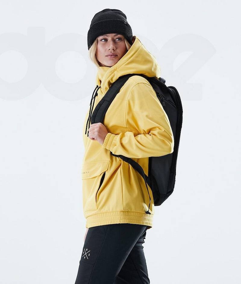 Yellow Women's Dope Nomad W Outdoor Jackets | India_D1755