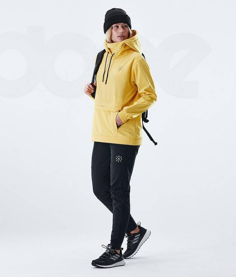 Yellow Women's Dope Nomad W Outdoor Jackets | India_D1755